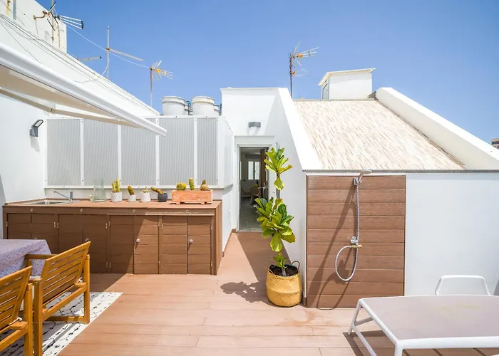 公寓 Topsun - Rooftop With Large Terrace