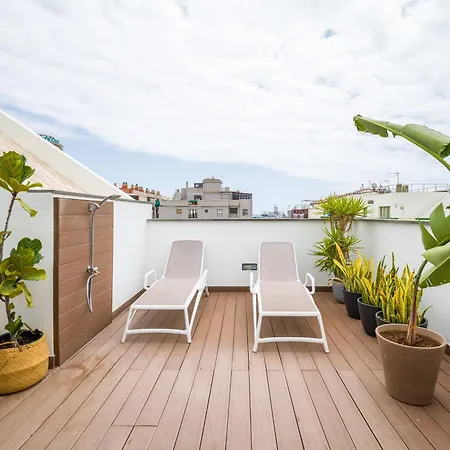 Topsun - Rooftop With Large Terrace شقة *
