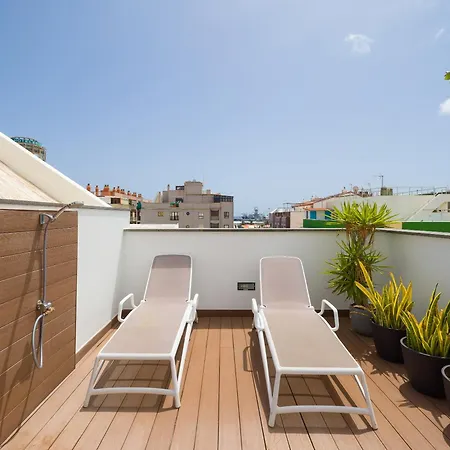Topsun - Rooftop With Large Terrace شقة لاس بالماس دي غران كاناريا