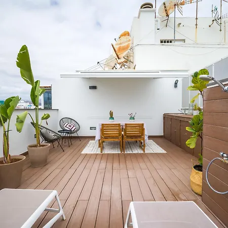 شقة Topsun - Rooftop With Large Terrace *