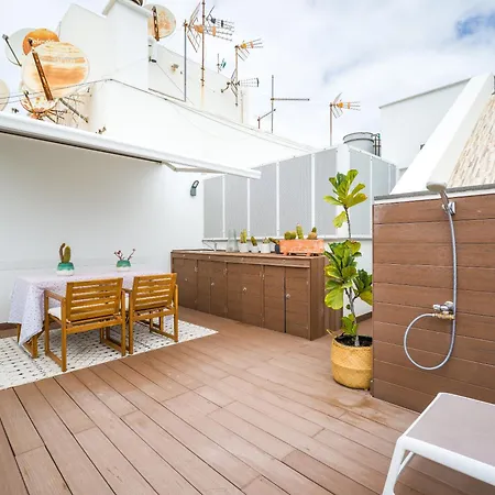 Topsun - Rooftop With Large Terrace * لاس بالماس دي غران كاناريا