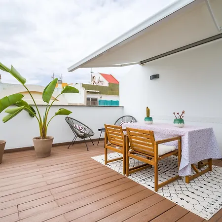 شقة Topsun - Rooftop With Large Terrace لاس بالماس دي غران كاناريا